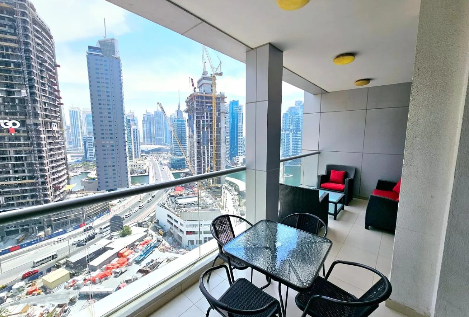 Apartment Sunrise Homes - Stunning 1 Bed Apt - Dubai Marina